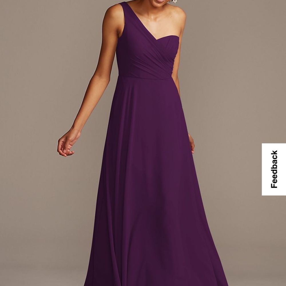 Plum David’s Bridal Bridesmaid Dress